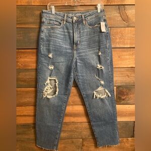 New stone washed de stressed high rise  Old Navy Wow Super-Skinny Jeans in Blue